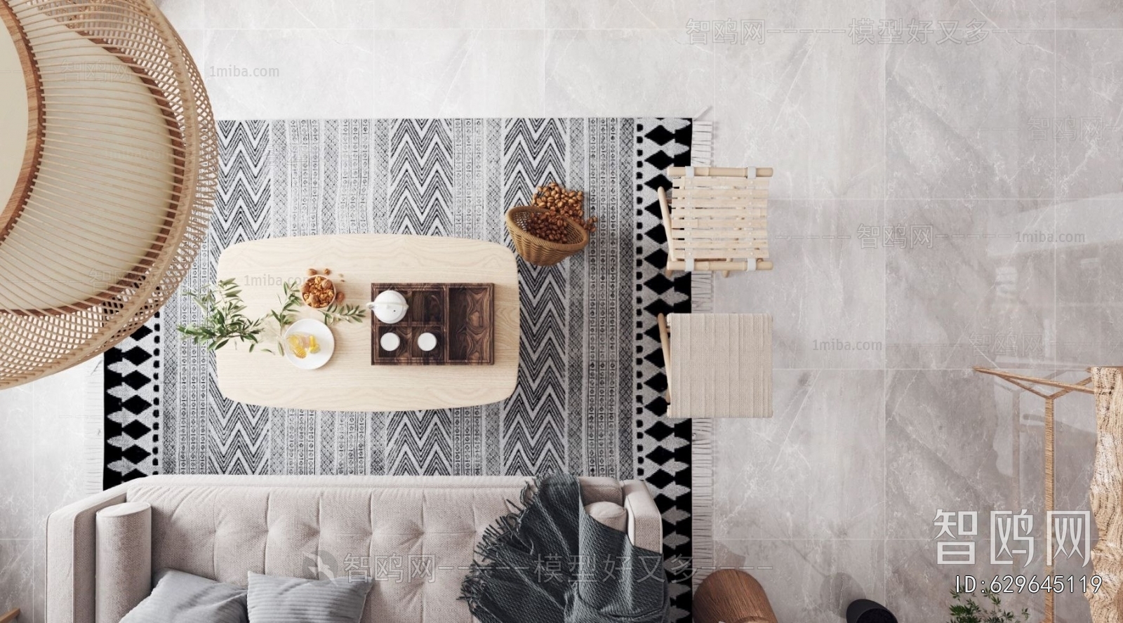 Nordic Style A Living Room