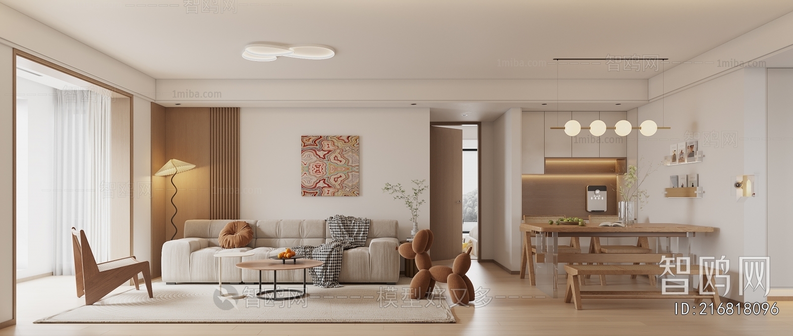 Nordic Style A Living Room