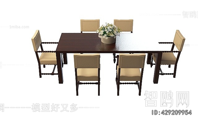 French Style Dining Table And Chairs