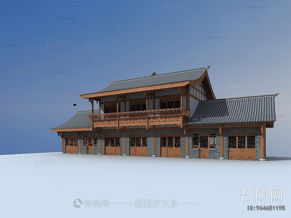 Chinese Style Ancient Architectural Buildings