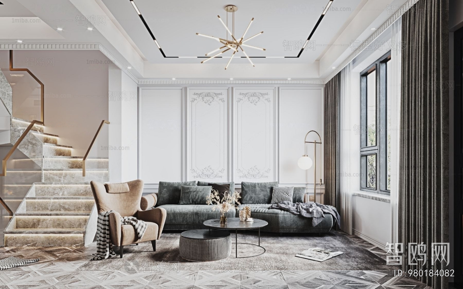 French Style A Living Room