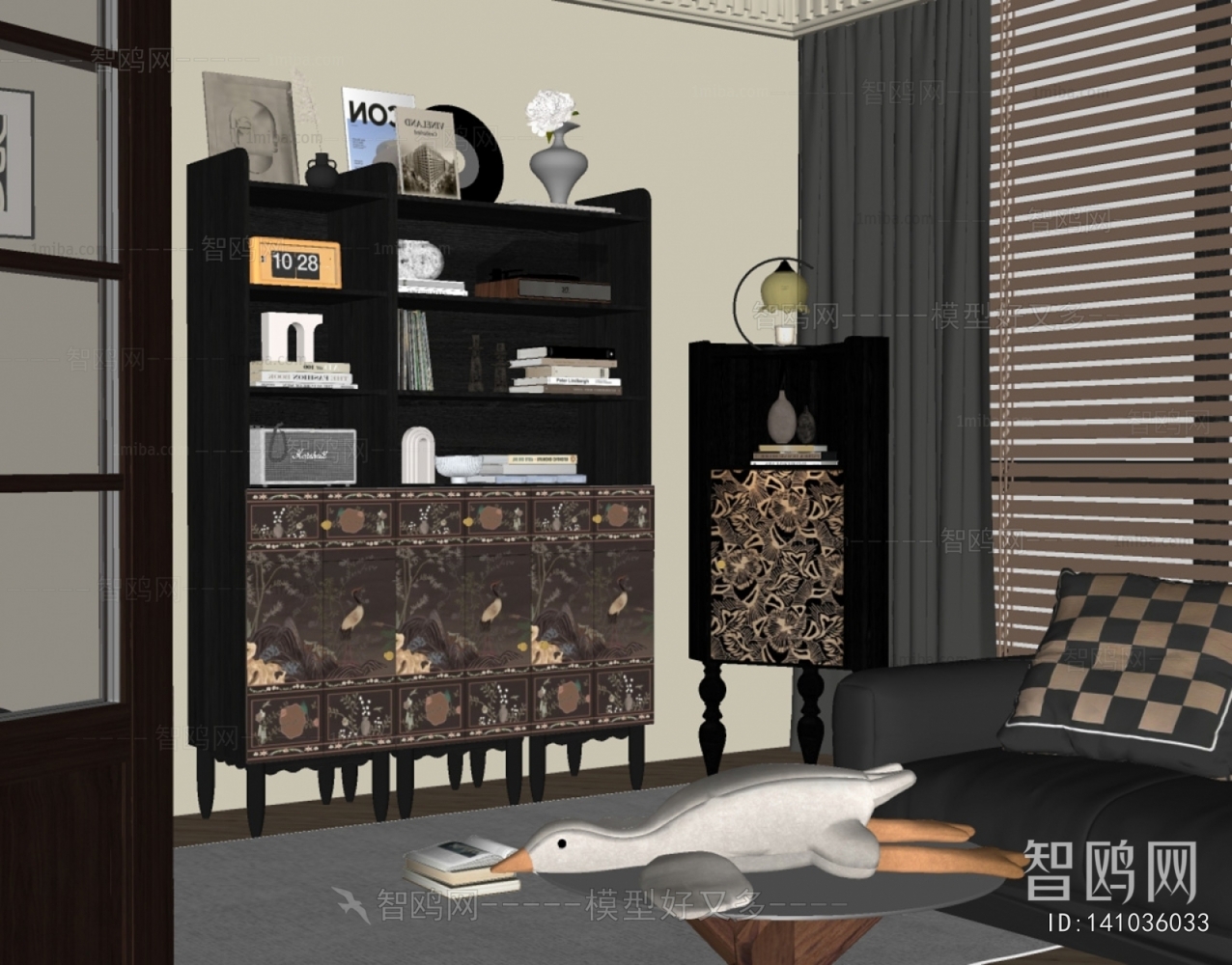 French Style Bookcase