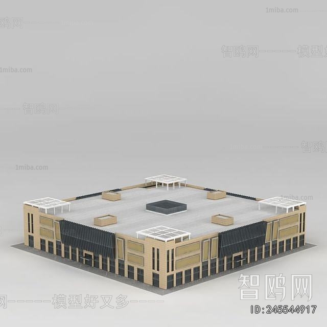 Modern Appearance Of Commercial Building