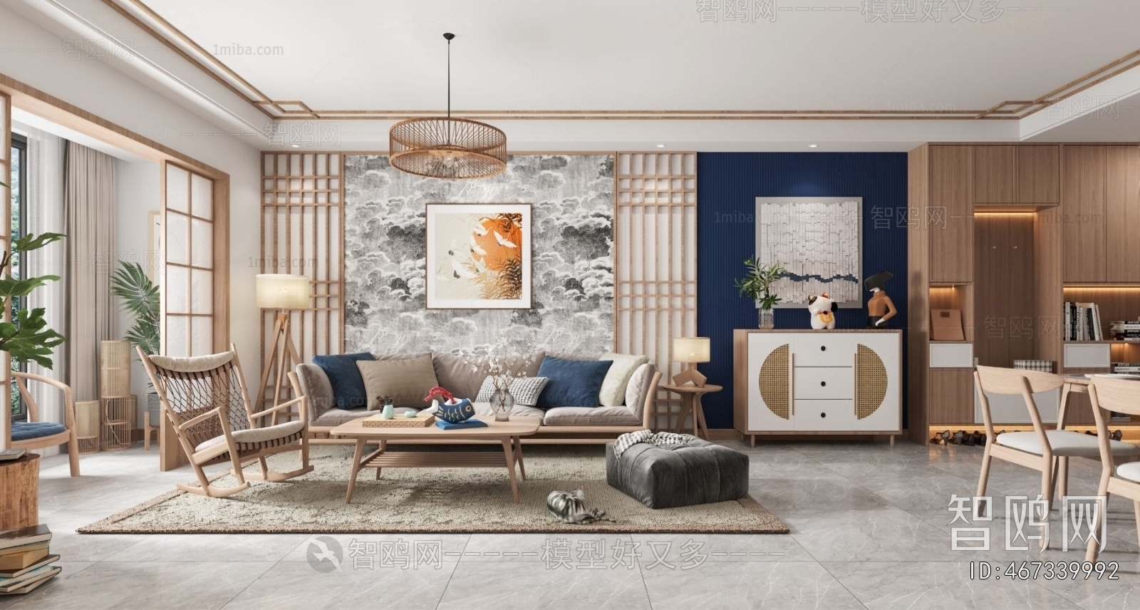 Japanese Style A Living Room