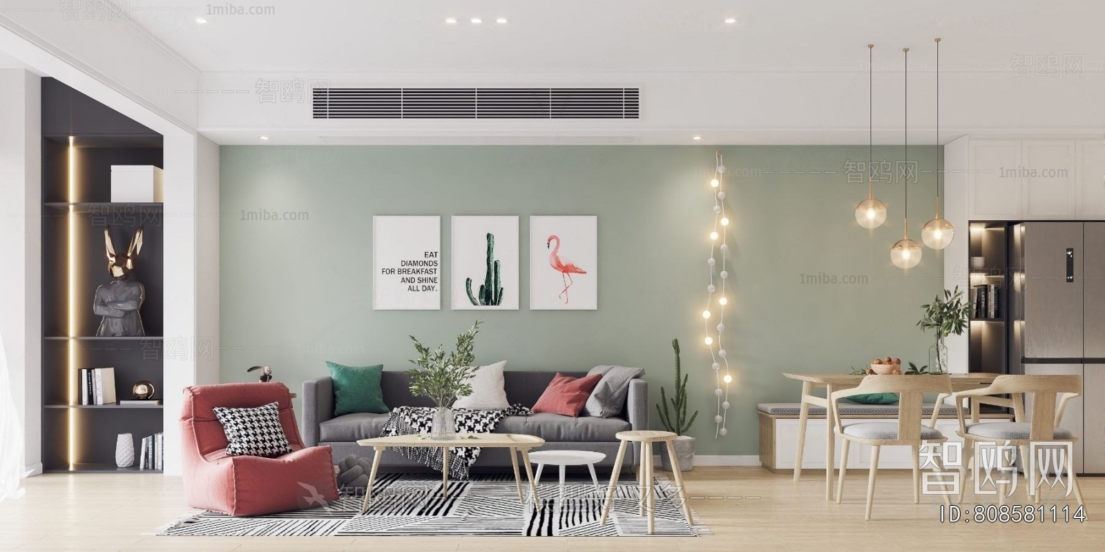 Nordic Style A Living Room