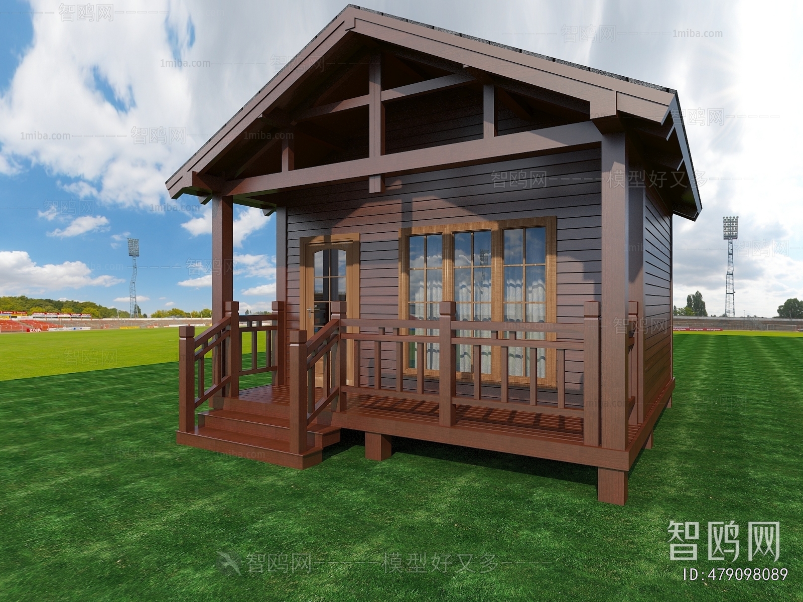 New Chinese Style Building Appearance