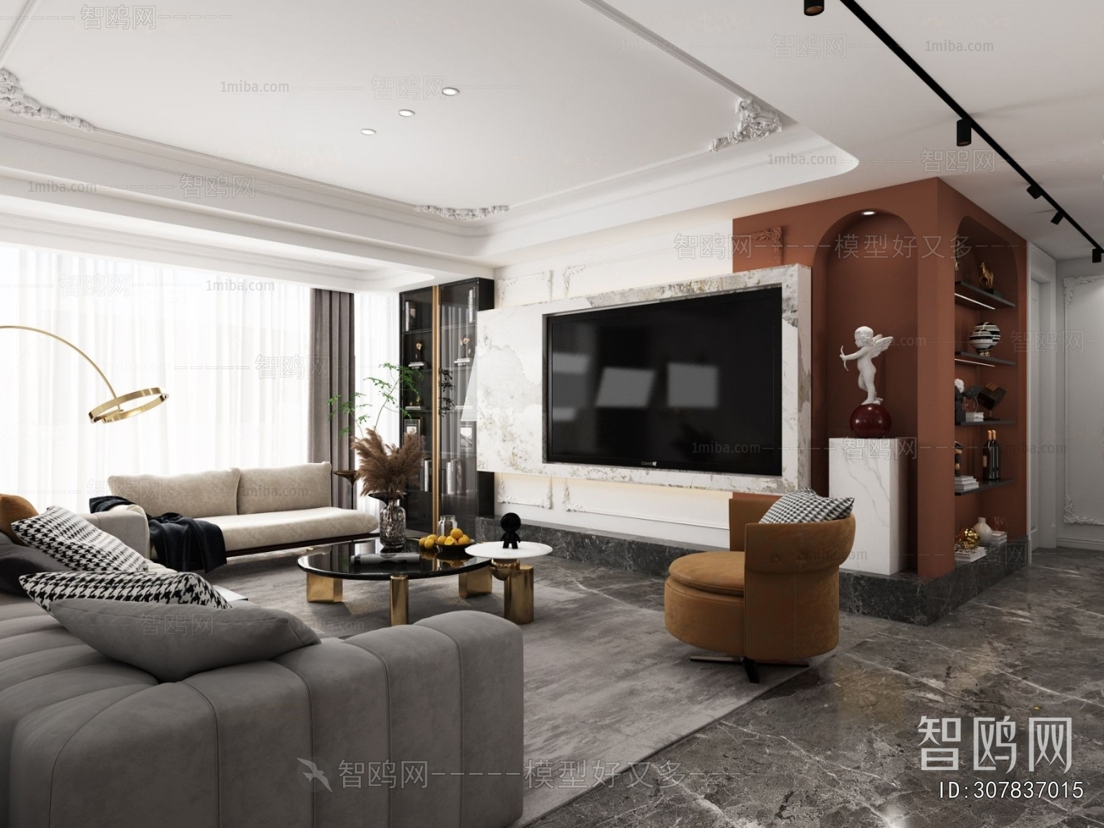 French Style A Living Room