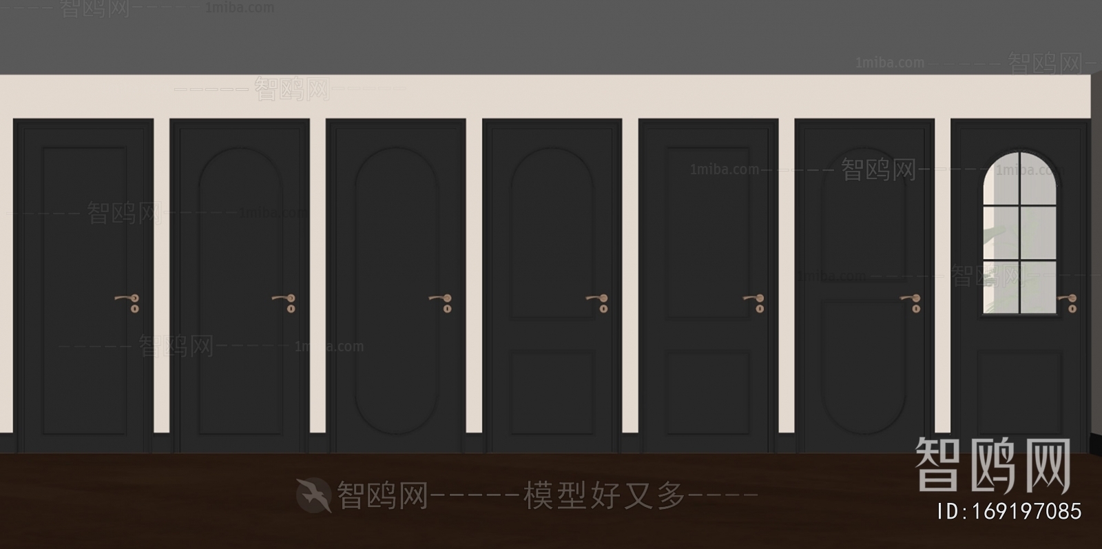 French Style Single Door