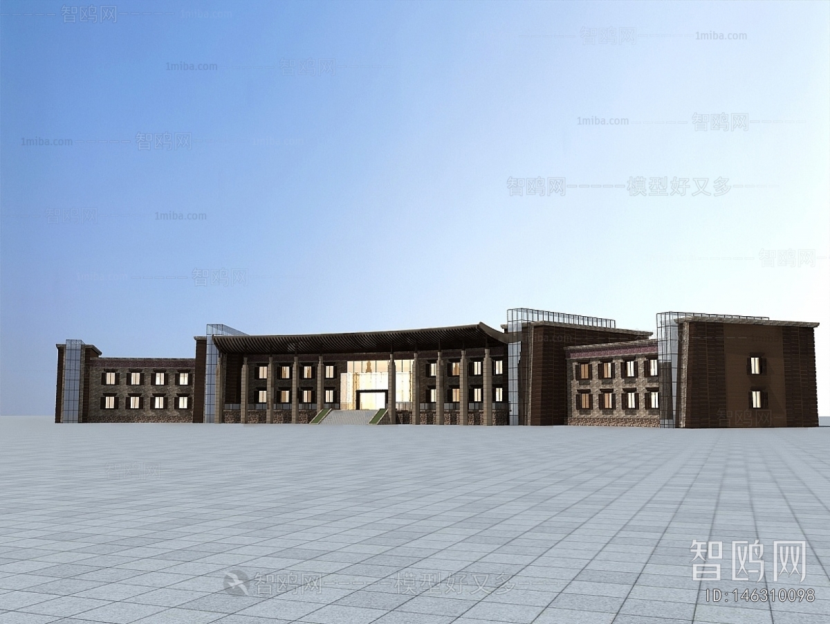 Modern Appearance Of Commercial Building