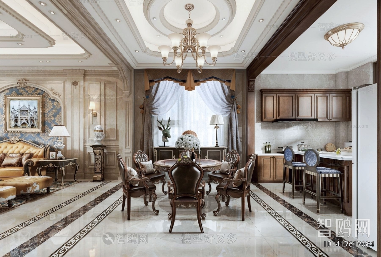 European Style A Living Room