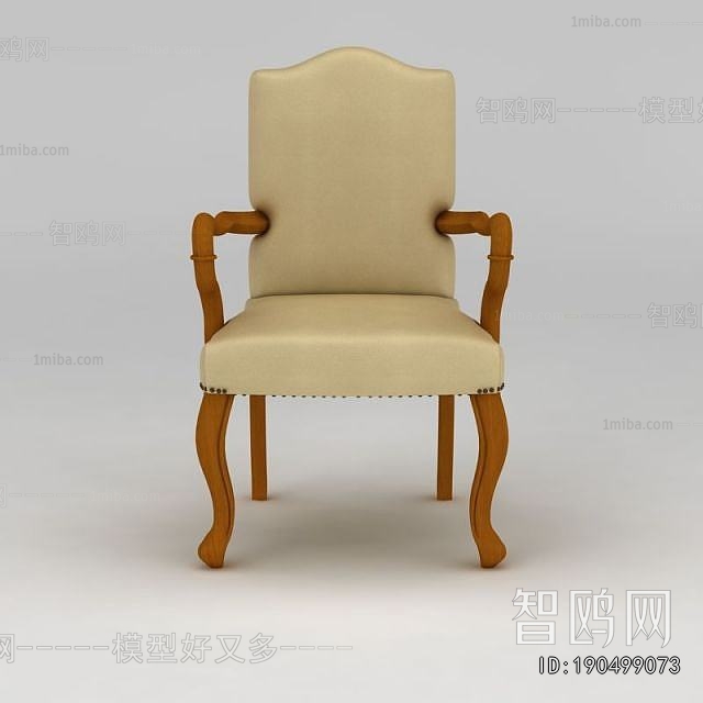 Simple European Style Lounge Chair