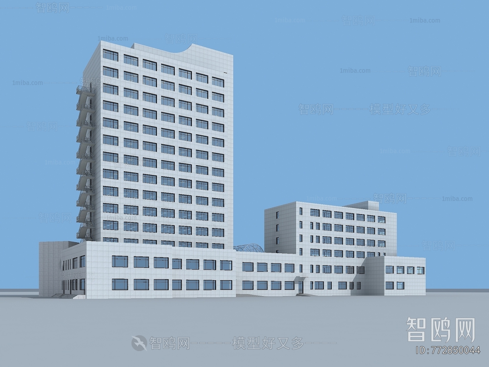 Modern Appearance Of Commercial Building