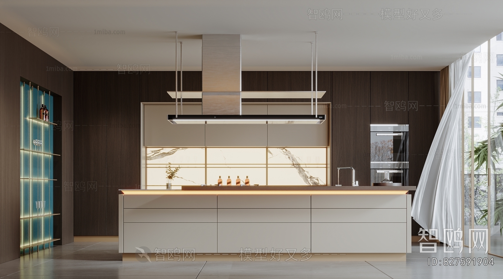 Modern Open Kitchen