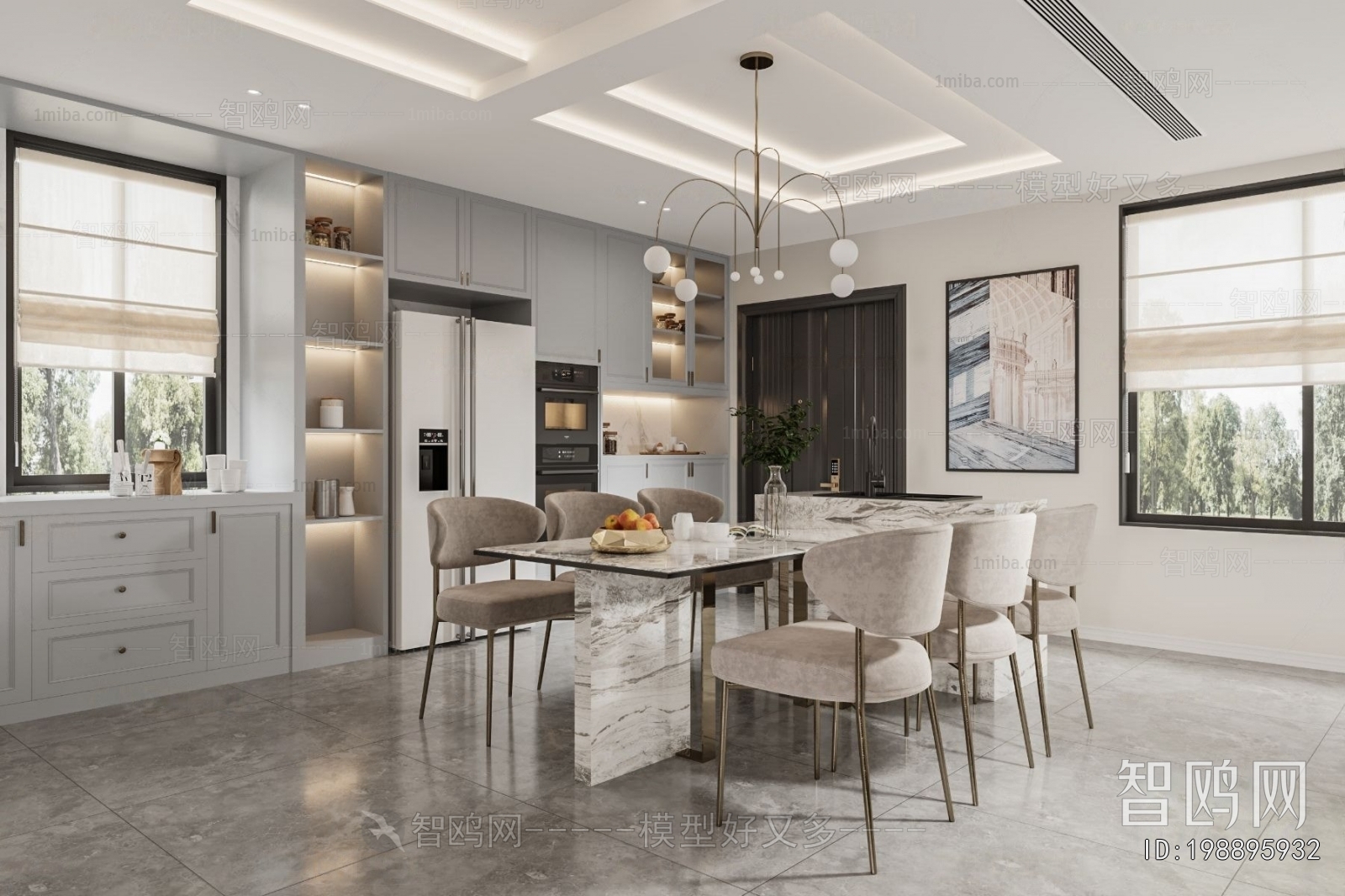 French Style Dining Room