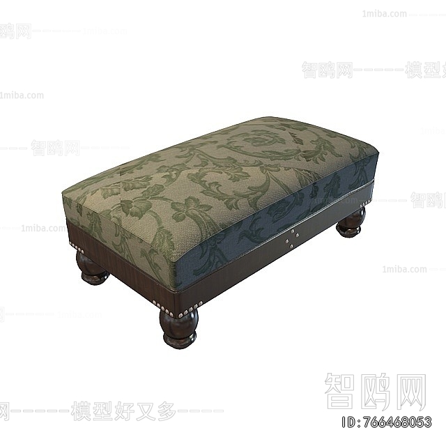 Simple European Style Sofa Stool