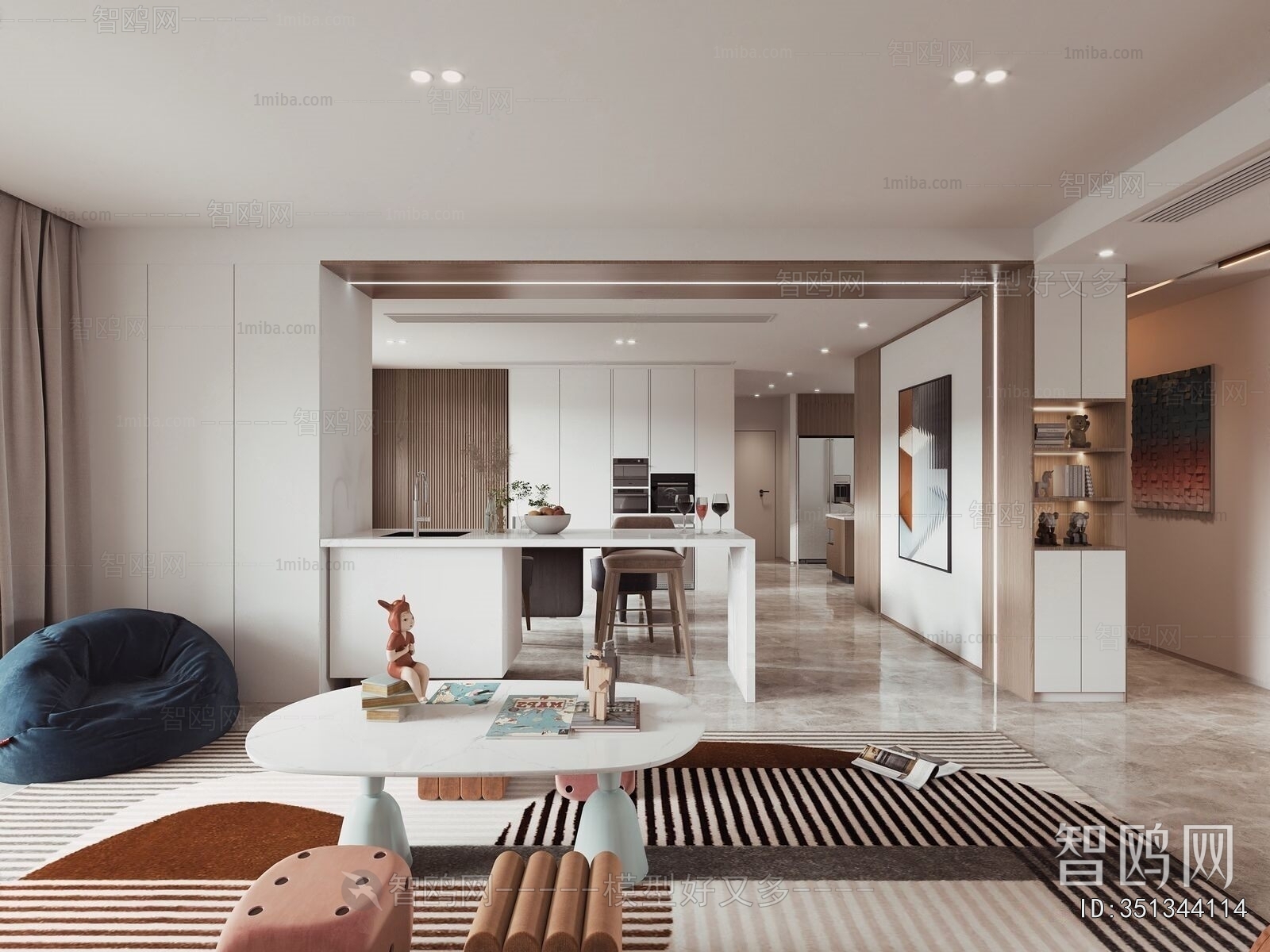 Modern A Living Room