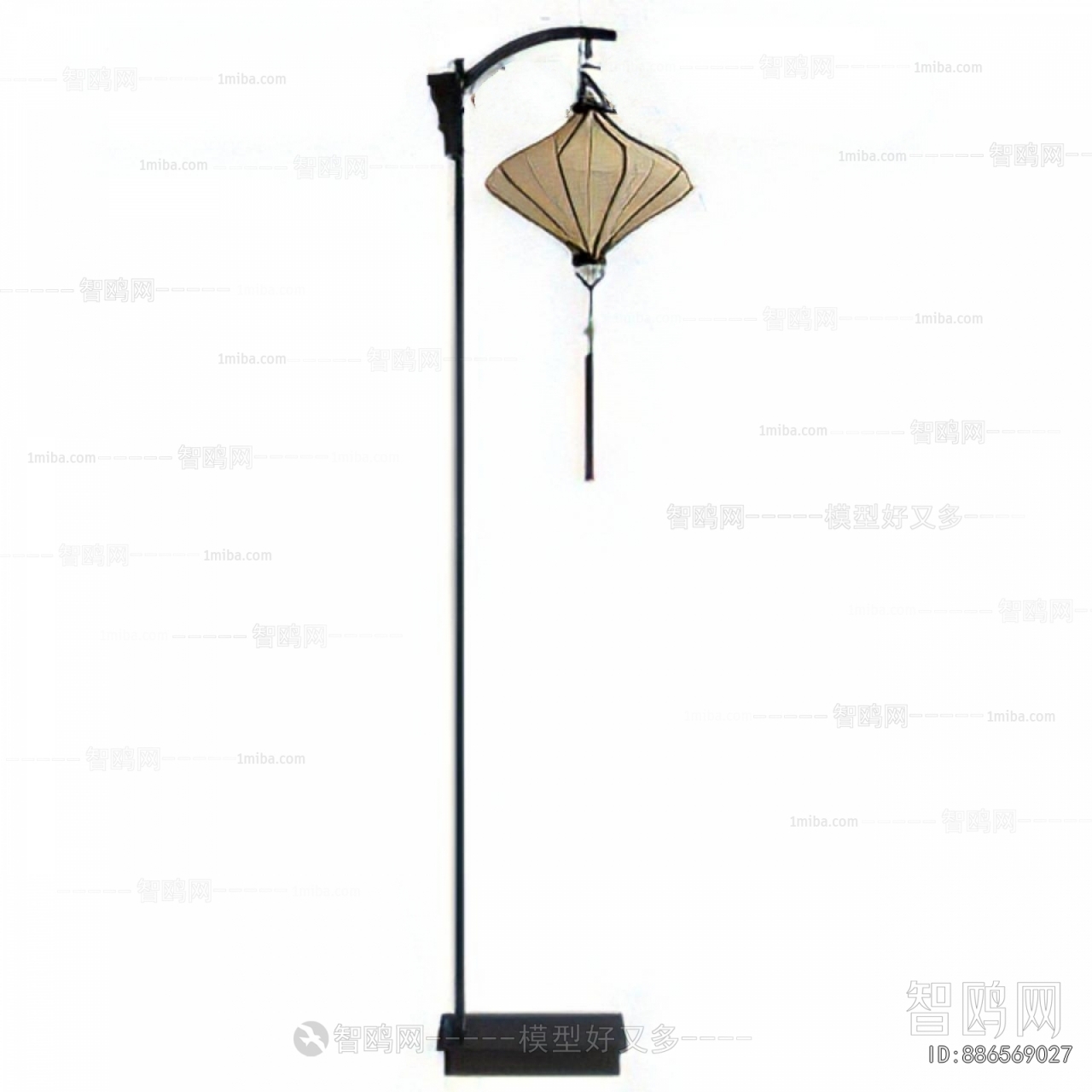 New Chinese Style Floor Lamp