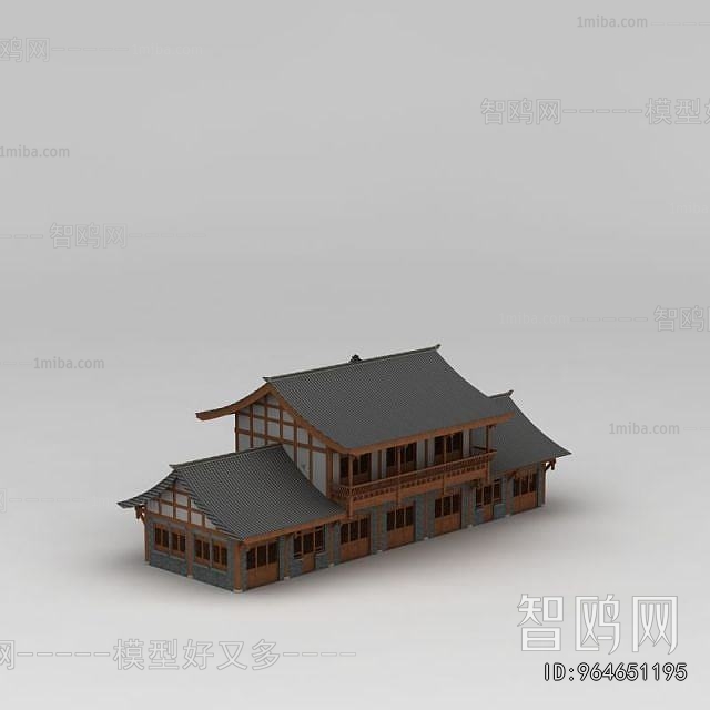 Chinese Style Ancient Architectural Buildings