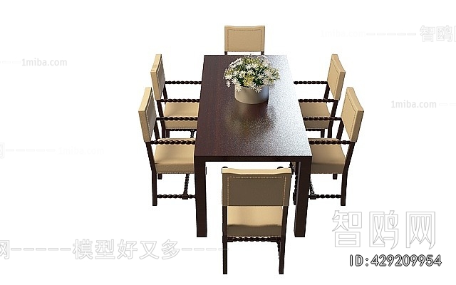 French Style Dining Table And Chairs