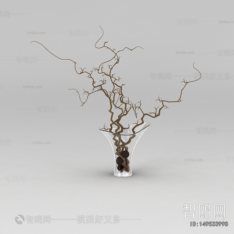 Modern Dried Branch