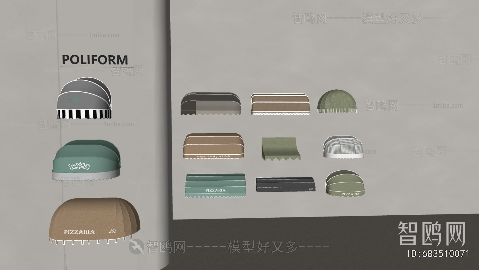 Modern Sunshade/Canopy/Tensioning Film