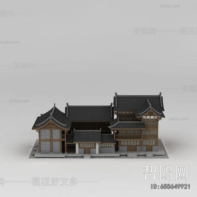 Chinese Style Ancient Architectural Buildings