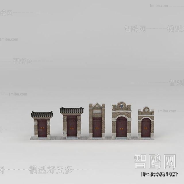 Chinese Style Facade Element