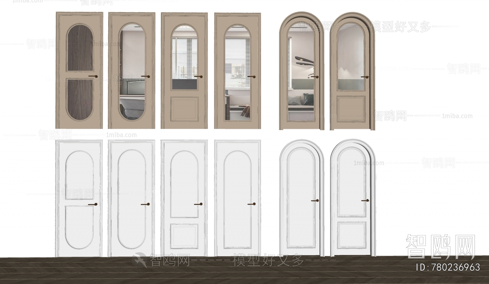 French Style Single Door