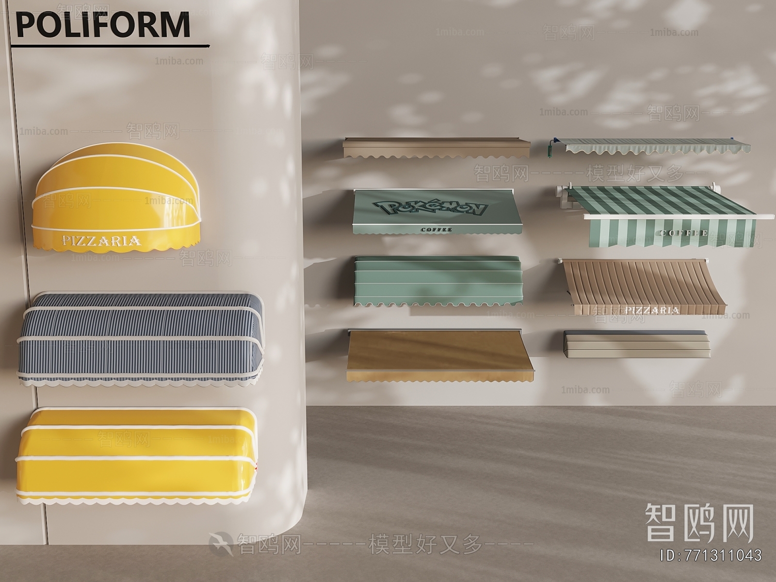 Modern Sunshade/Canopy/Tensioning Film