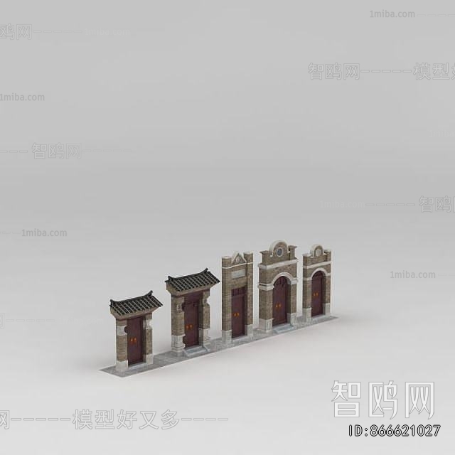 Chinese Style Facade Element