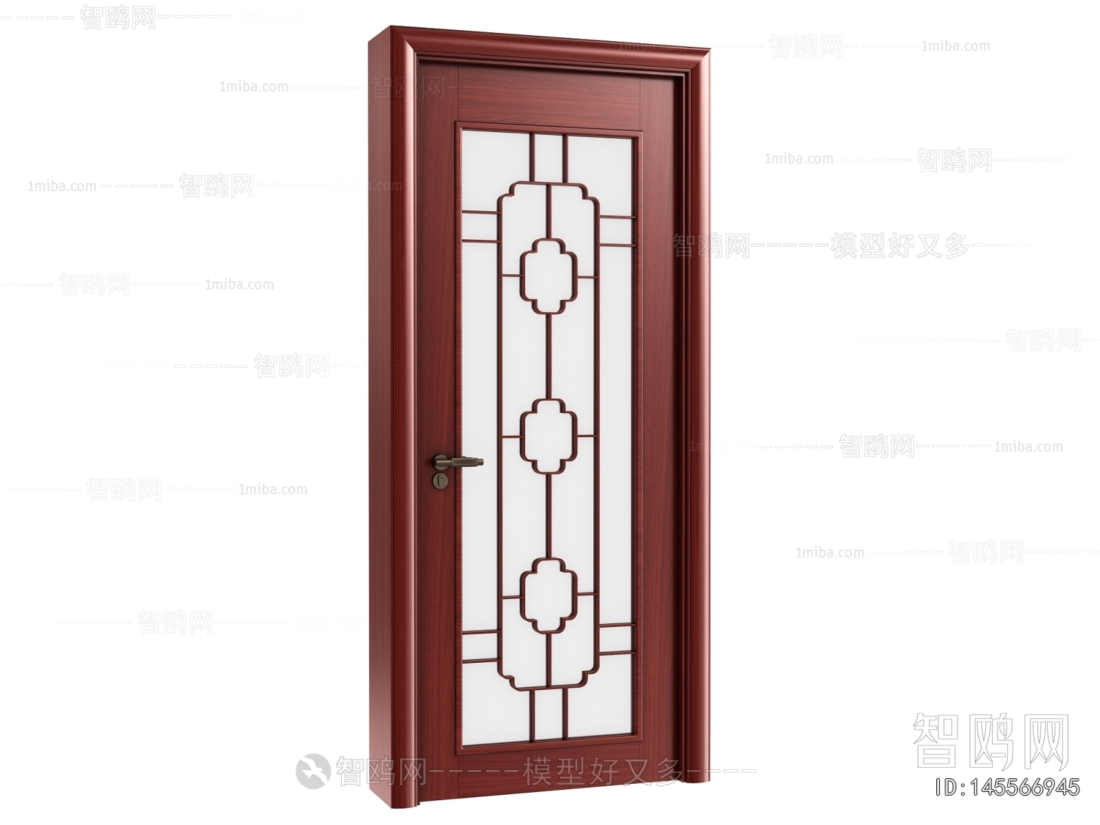 Simple European Style Single Door