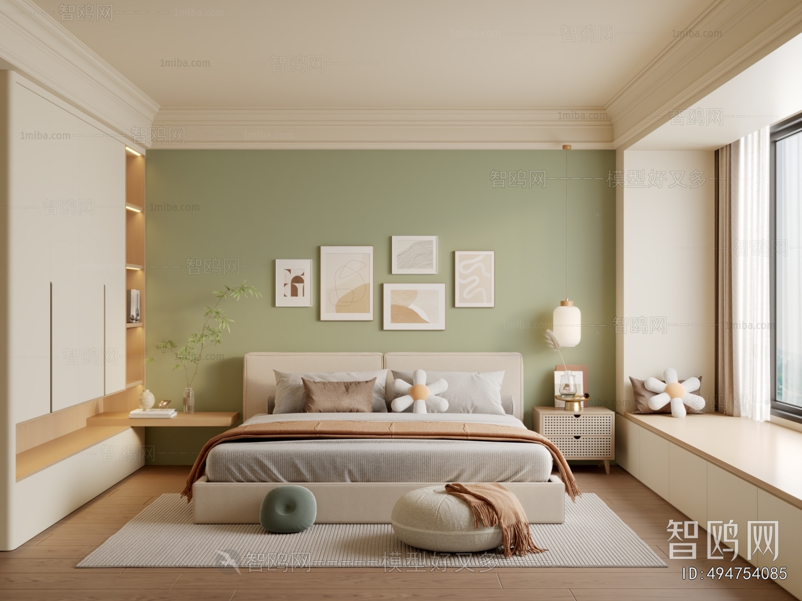 Nordic Style Bedroom