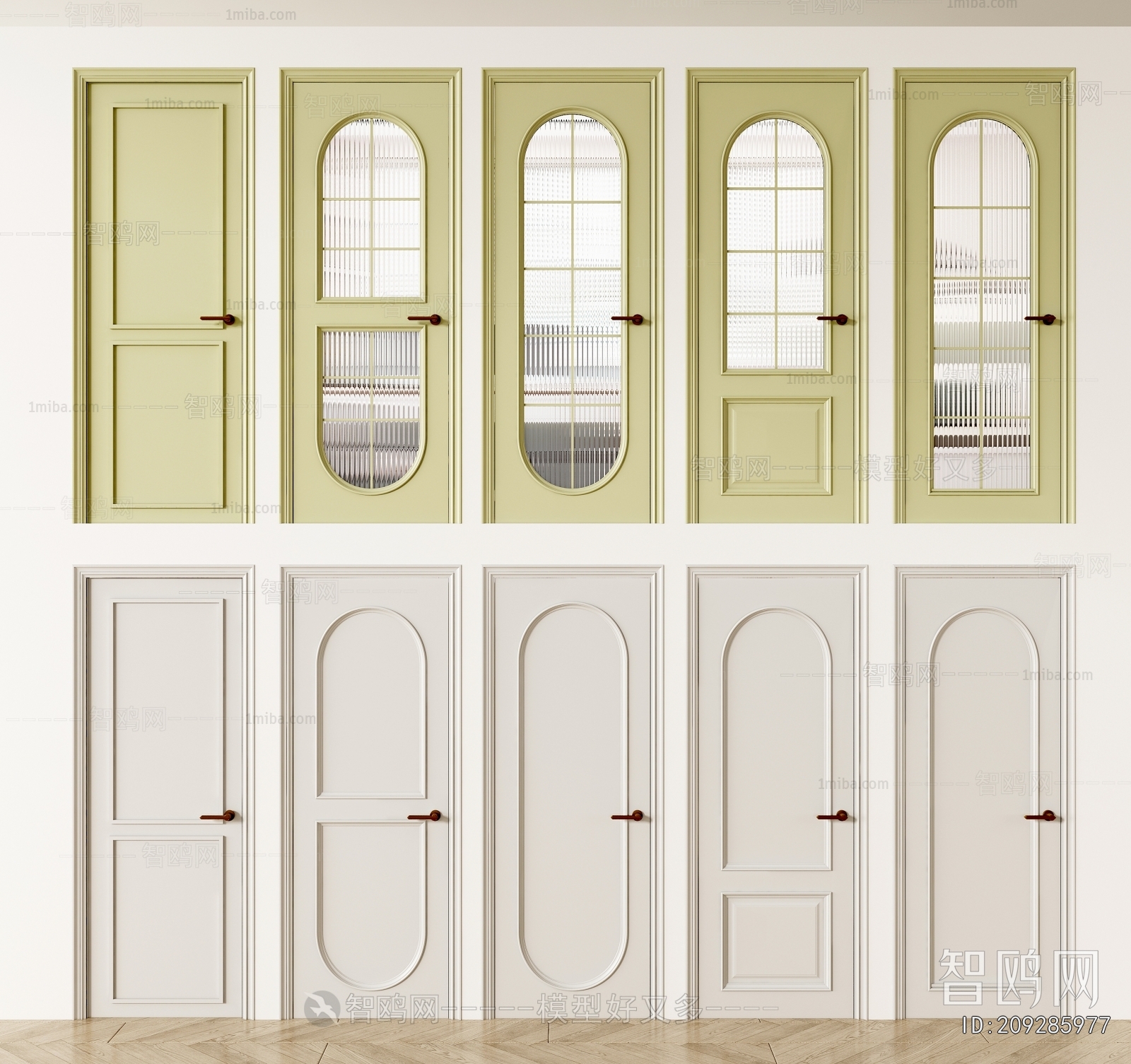 French Style Single Door