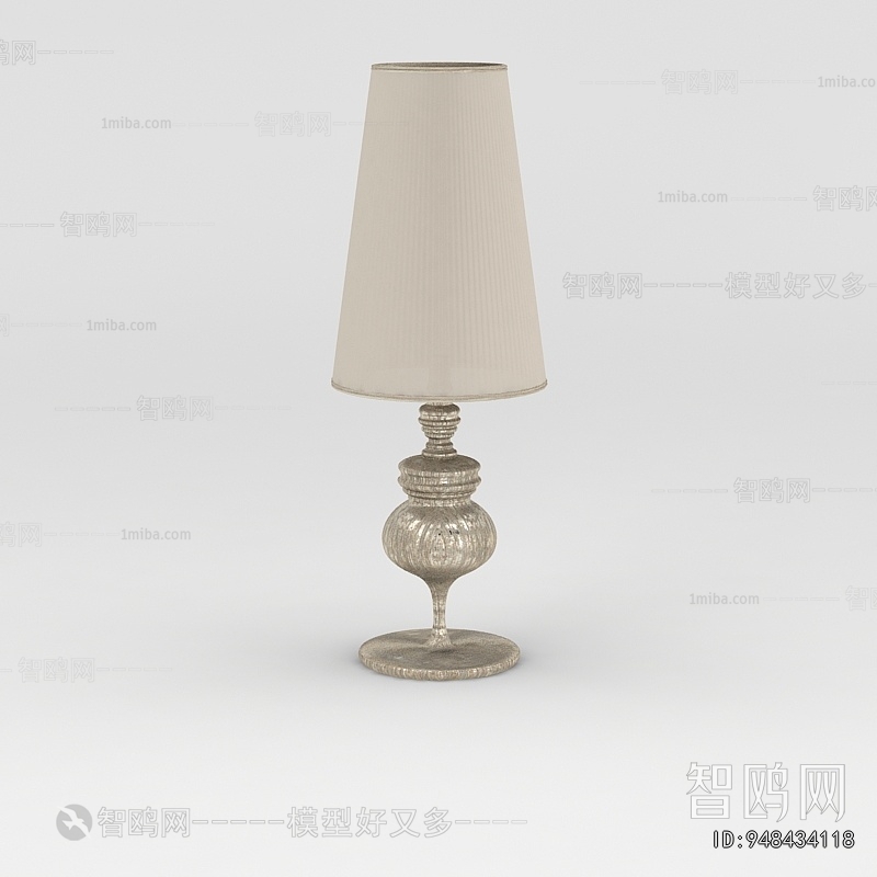Simple European Style Table Lamp