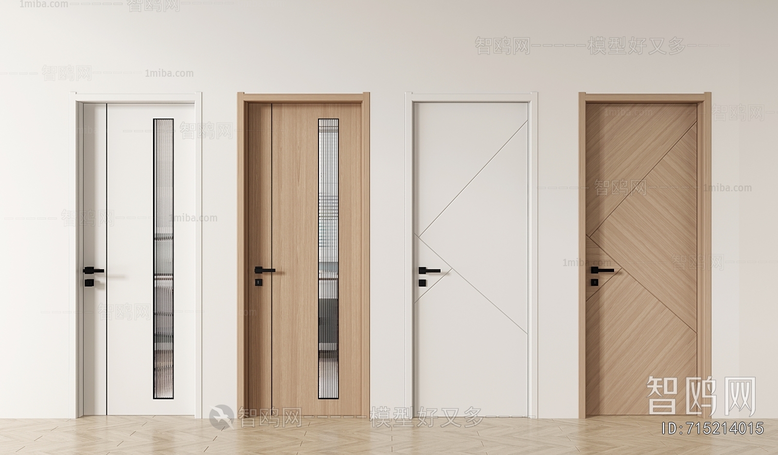 Modern Single Door
