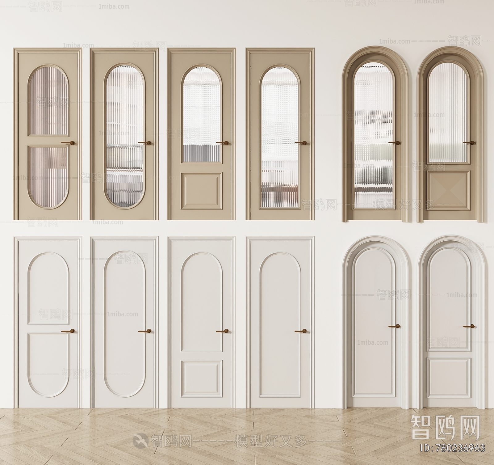 French Style Single Door