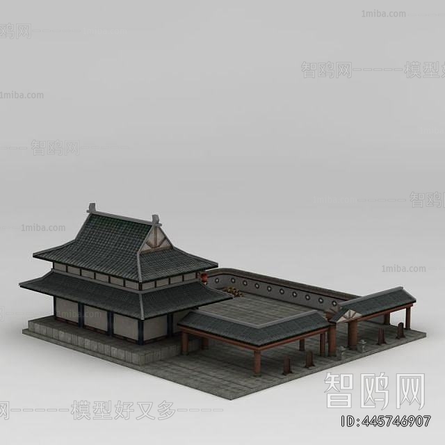 Chinese Style Ancient Architectural Buildings