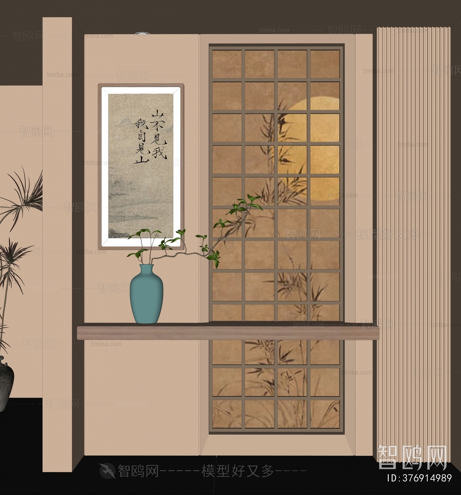 New Chinese Style Hallway