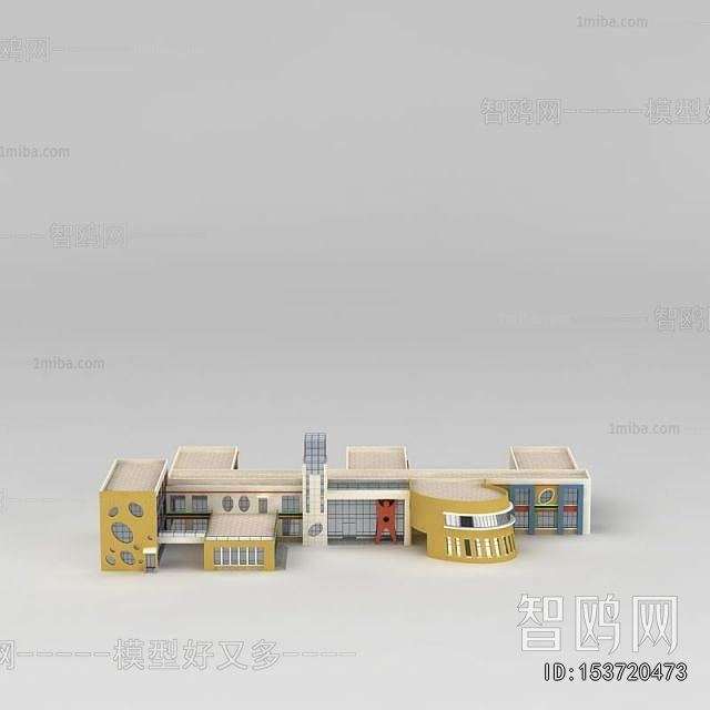 Modern School Building