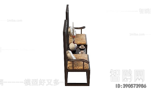 New Chinese Style Lounge Chair