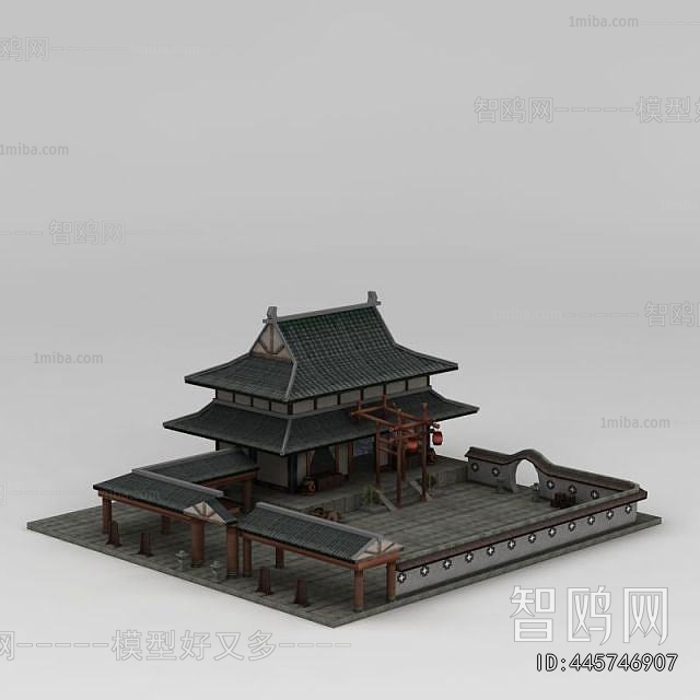 Chinese Style Ancient Architectural Buildings