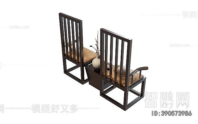 New Chinese Style Lounge Chair