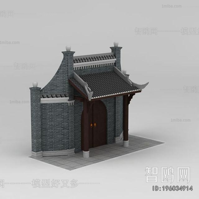 Chinese Style Facade Element