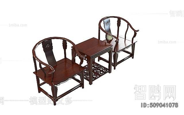 New Chinese Style Lounge Chair