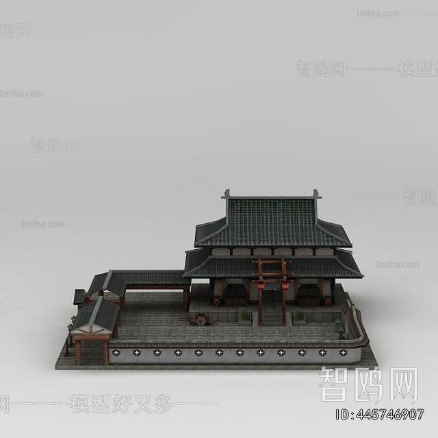 Chinese Style Ancient Architectural Buildings