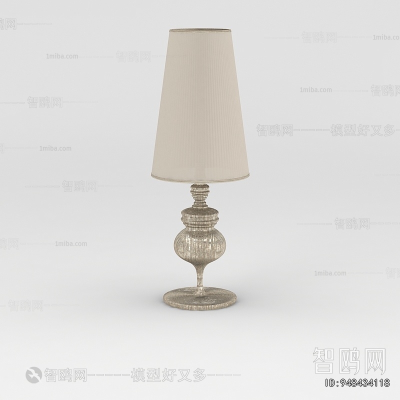 Simple European Style Table Lamp