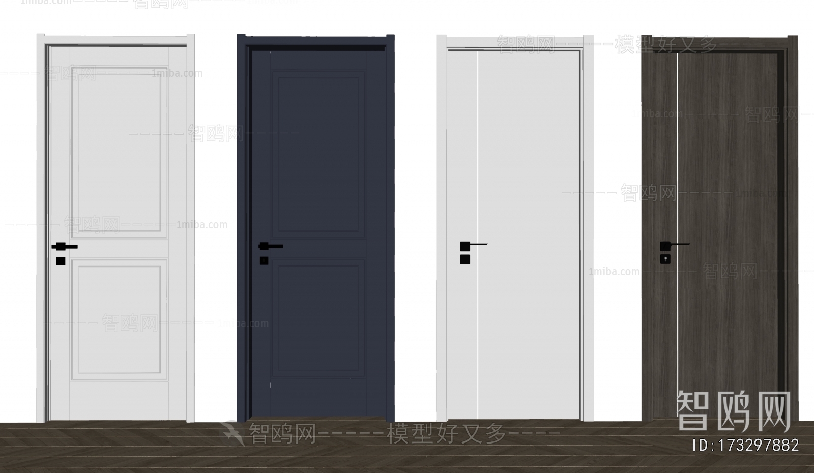 Modern Single Door