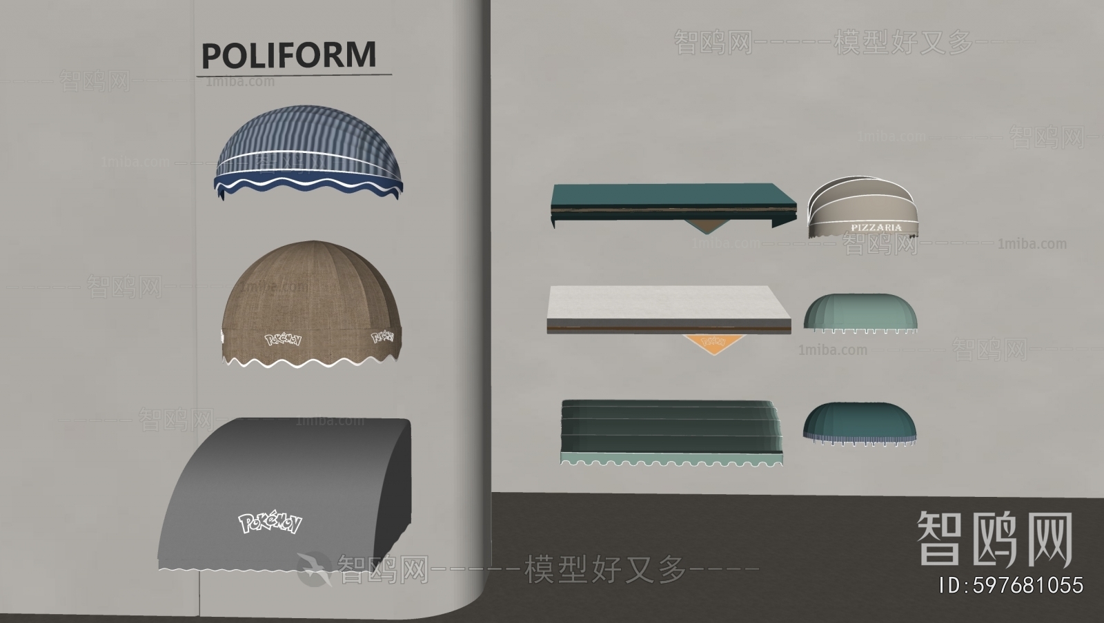 Modern Guide Board/bulletin Board