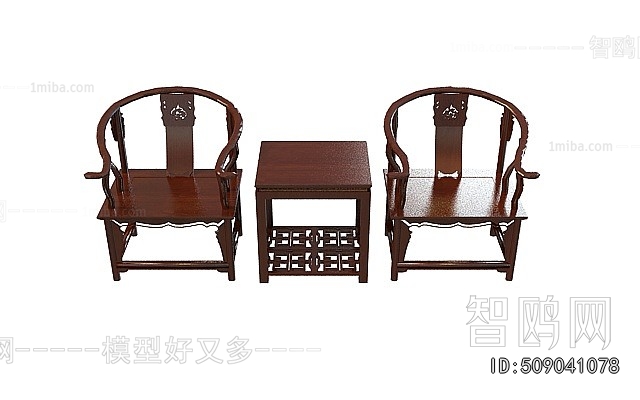 New Chinese Style Lounge Chair