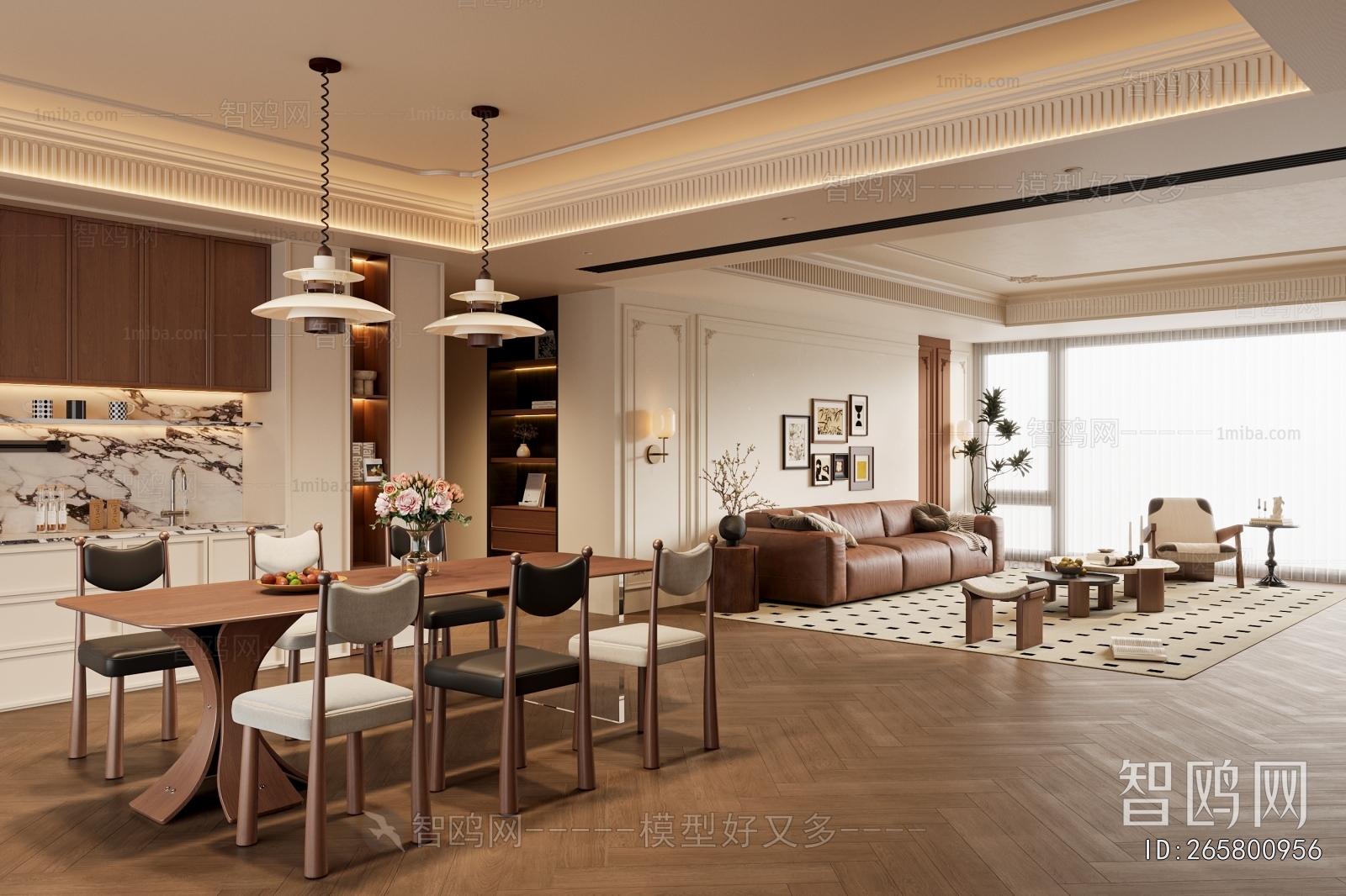 French Style Dining Room